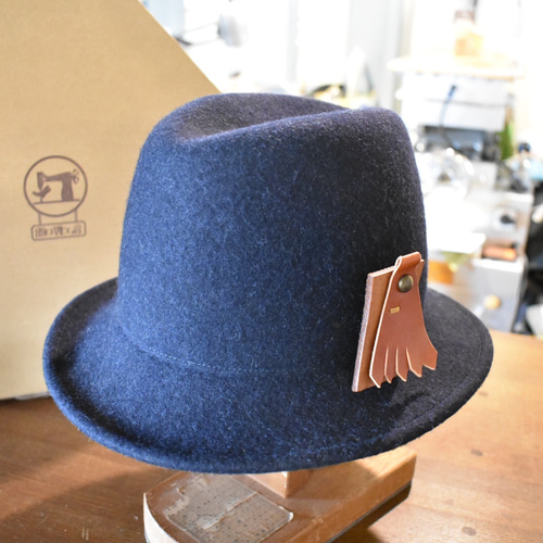 帽子 木型 中折れハット 58cm 帽子 木型 中折れハット 58cm