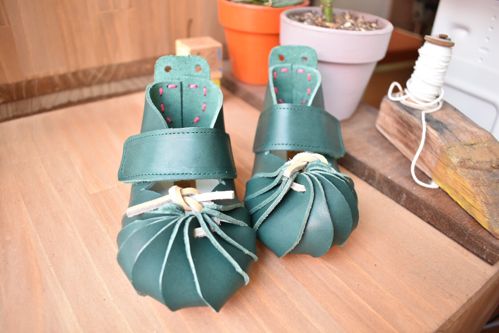 しゅうまい子ども靴　12センチ　みどり色 5,688円