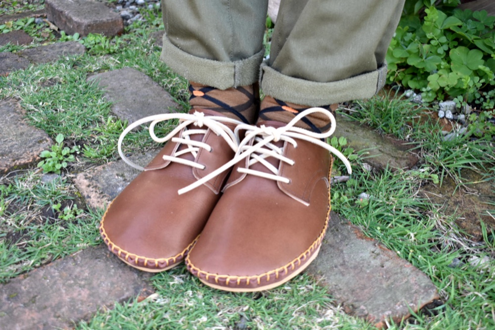 踏んでもカカトを入れても快適な革靴　25センチ 11,100円