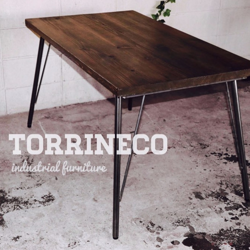 職人手作り　アメリカン家具　ダイニングテーブル　一点物 職人手作りアメリカン家具ダイニングテーブル一点物