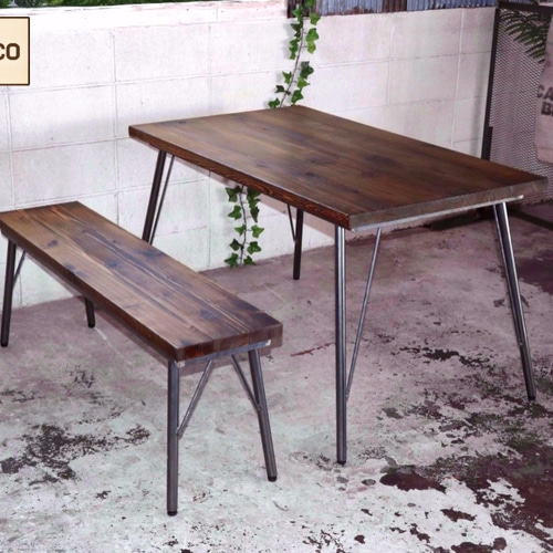 職人手作りアメリカン家具ダイニングテーブル一点物