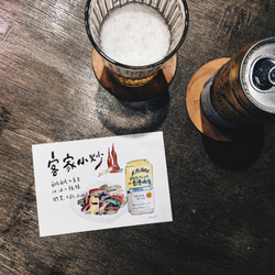 台灣傳統小吃插畫明信片-全套六張 第3張的照片