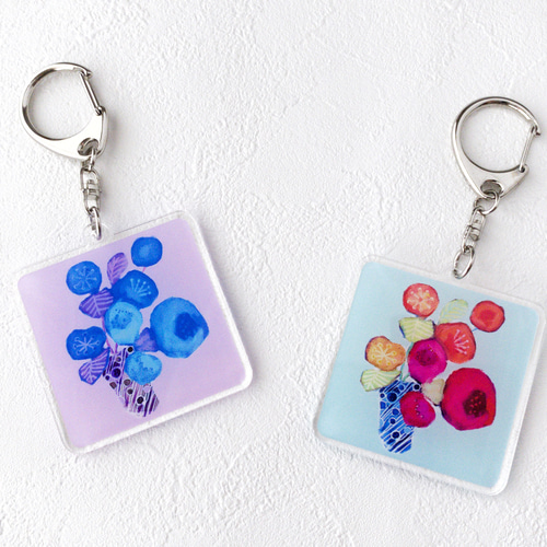 その花びらにくちづけを　アクリルキーホルダー その花びらにくちづけを あなたを好きな幸せ◇アクリル