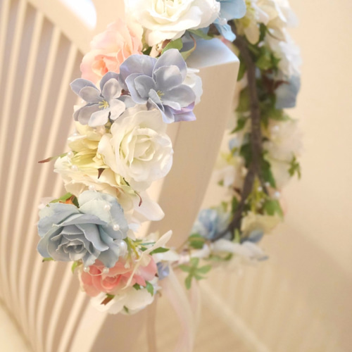 オーダーメイドの花冠】ラッピング付き・花かんむり・はなかん