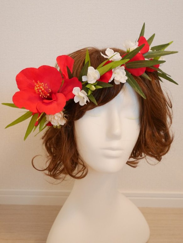 オーダーメイドの花冠】ラッピング付き・花かんむり・はなかん