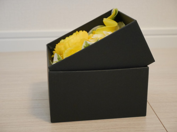 【日本花盒】黃色和卡片 第7張的照片