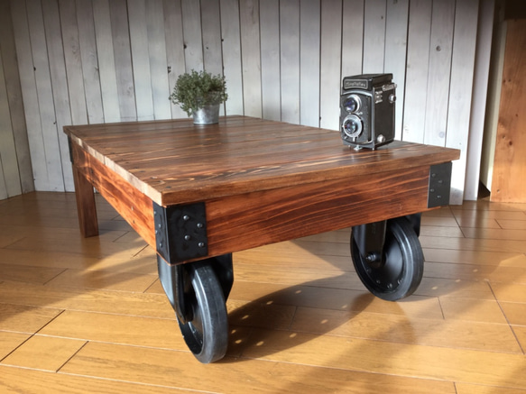 トロリーテーブル ローテーブル・リビングテーブル F's furniture