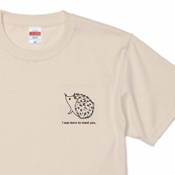 4色から選べる♪ハリネズミTシャツ Tシャツ Hanami 通販 11759949