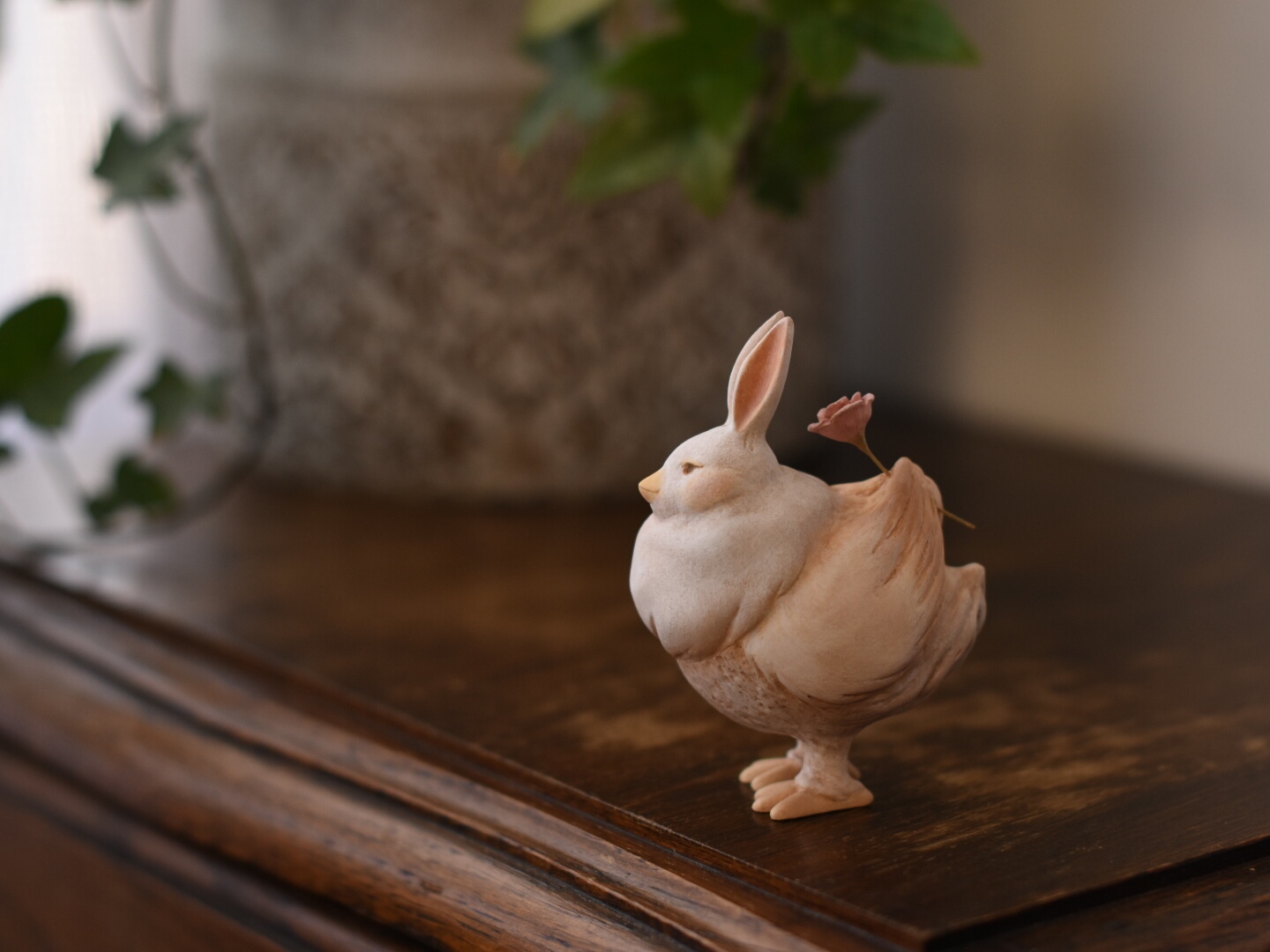 コボリサヤカ　冠うさぎ　抹茶