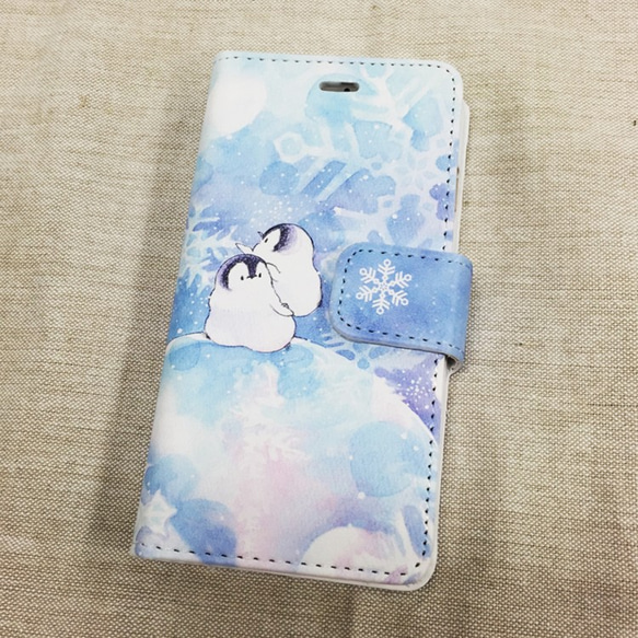 銀河雪　iPhone6・6sケース 1枚目の画像