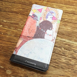 スマホ用手帳型ケース　雑貨屋さん（ベルトなしタイプ） 1枚目の画像