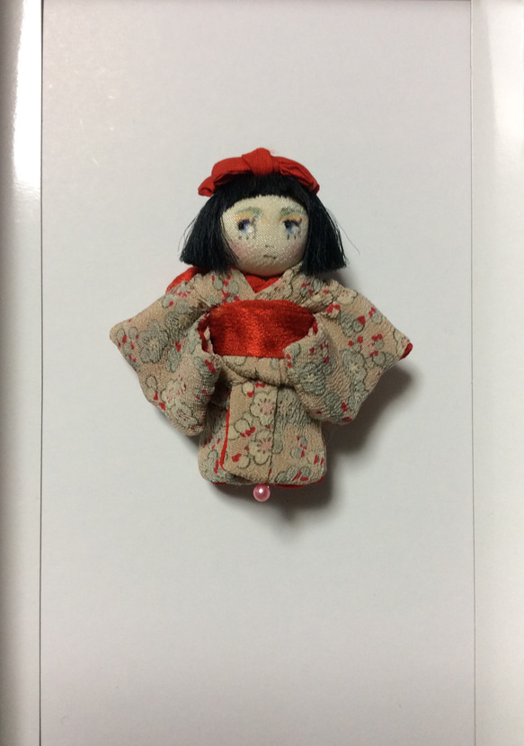 め*も様 市松人形 市松人形 尺二金彩京刺繍 松に牡丹・桜 CS-BM236810-10 日本人形
