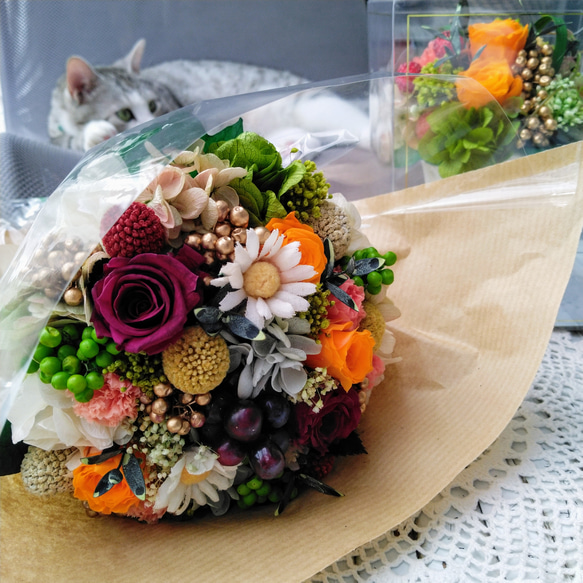 プリザーブドフラワーGIFT   ～bouquet～ 1枚目の画像