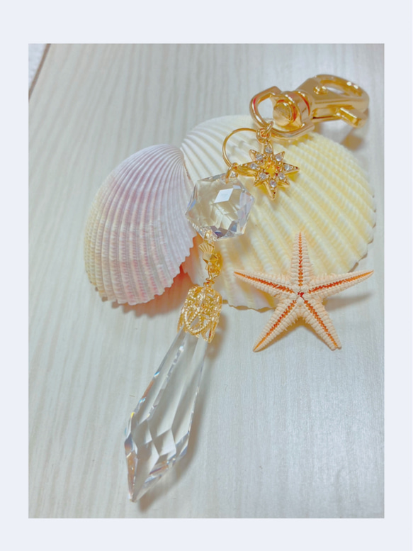 ミニサンキャッチャー☆宝石クリスタルクリア☆キーホルダー