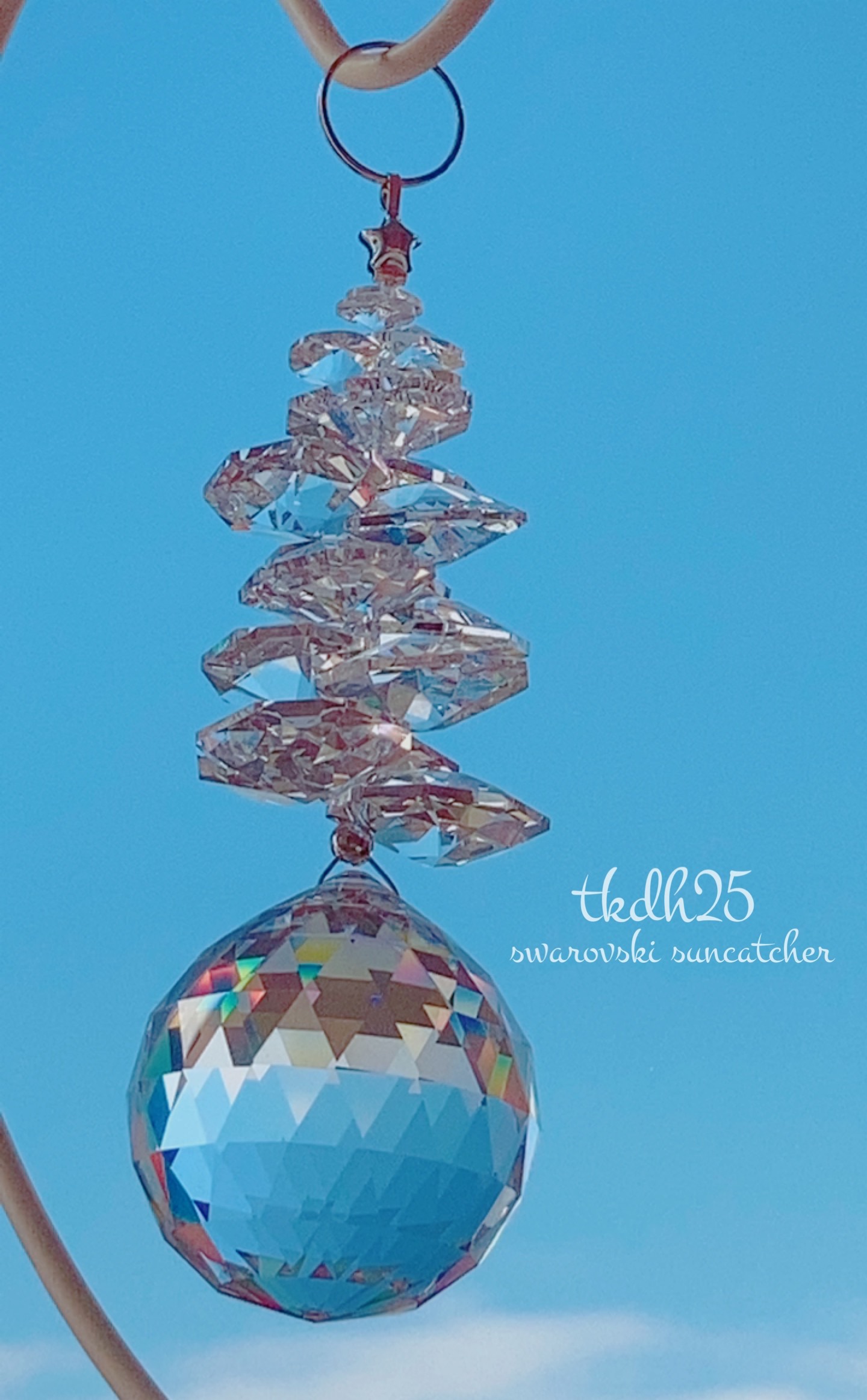 クリスタルツリーサンキャッチャー