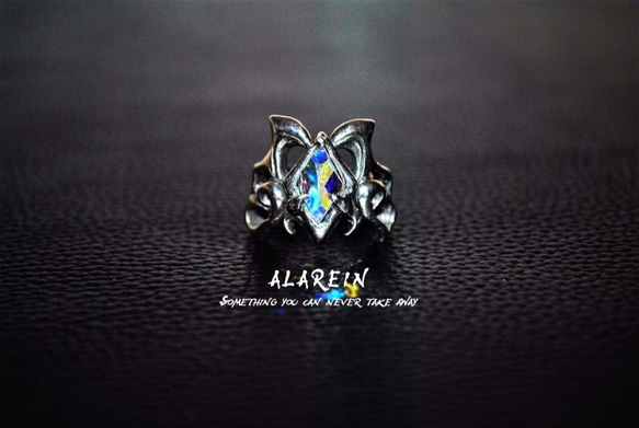 Alarein |手作りのシルバー|仮面ライダーシリーズ|リング| Nikan