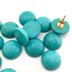 Turquoise  Cabochon・8コ（加工石） 2枚目の画像