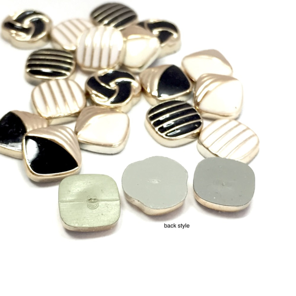 20 pcs★glamorous No.12 petit Cabochon（Plastic） 2枚目の画像