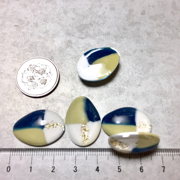 20pcs・丸カン付★spiral shell（ナチュラル シェルチャーム） 4枚目の画像