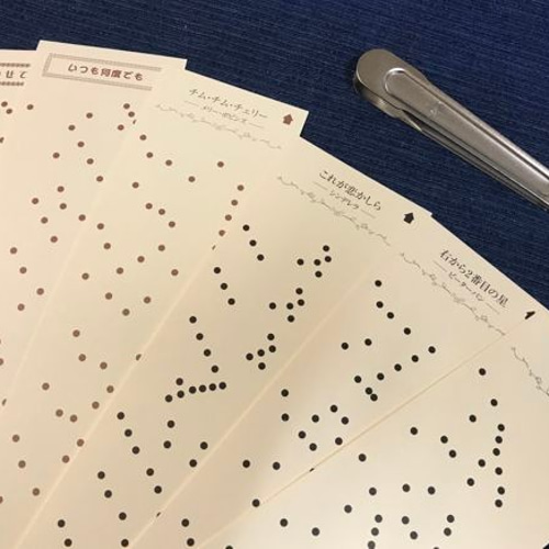 木製 MELODY BOX (シート式手回しオルゴール) 楽器・アクセサリ