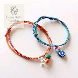 Laviandbelle London @UK｜Shiny Bracelet：Blue 5枚目の画像