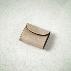 flap mini wallet [ ALASKA_ gray ] 2枚目の画像