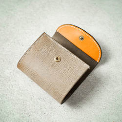 flap mini wallet [ ALASKA_ gray ] 5枚目の画像