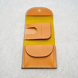 flap mini wallet [ lemon ] 11枚目の画像