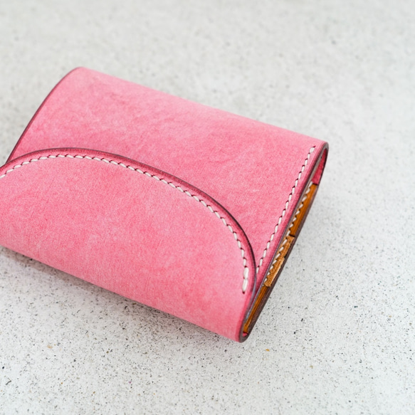 flap mini wallet [ ALASKA_pink ] 4枚目の画像