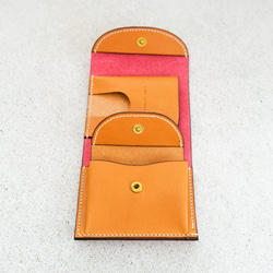flap mini wallet [ ALASKA_pink ] 11枚目の画像