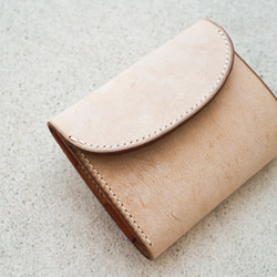 flap mini wallet [ ALASKA_ivory ] 4枚目の画像