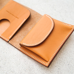 flap mini wallet [ ALASKA_ivory ] 11枚目の画像