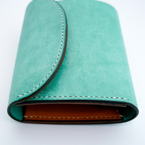 flap mini wallet [ mint ] 4枚目の画像