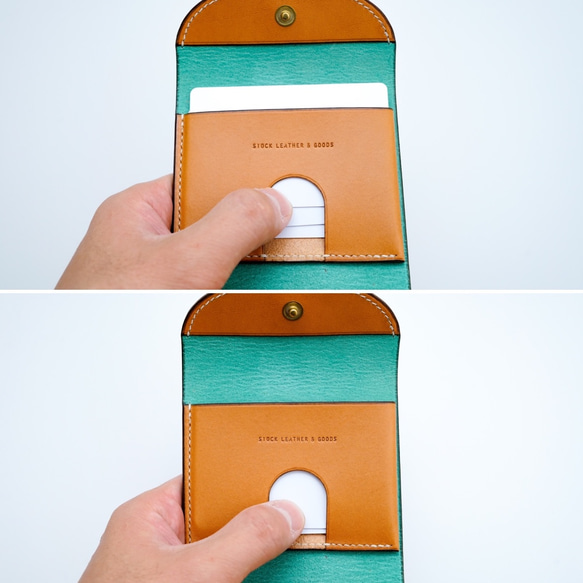 flap mini wallet [ mint ] 9枚目の画像