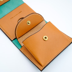 flap mini wallet [ mint ] 10枚目の画像