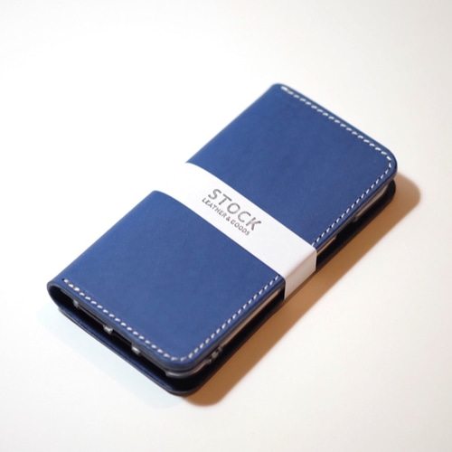 ☆全機種対応☆シンプルデザイン マイネ イタリアンレザー 【ネイビー