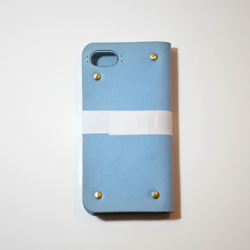 ☆全機種対応☆シンプルデザイン マイネ イタリアンレザー 【スカイ