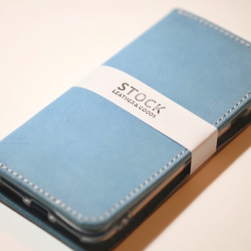 ☆全機種対応☆シンプルデザイン マイネ イタリアンレザー 【スカイ