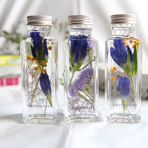 植物標本 液体標本 スノードーム ハーバリウム スモークツリー