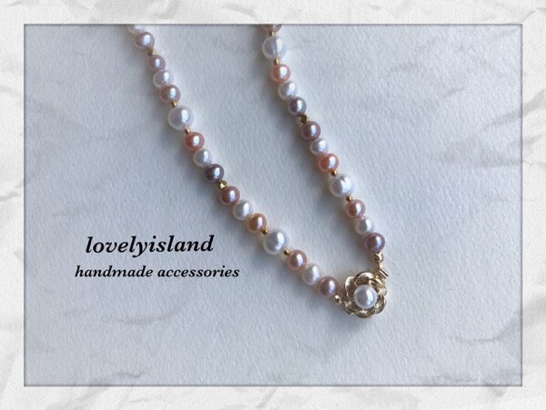 淡水パールのネックレス