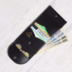 CHIGRACCI　Ture-tette 「猫財布」ゴールド　本革　日本製 5枚目の画像