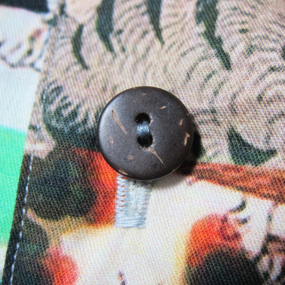 CHIGRACCI「 ニャロハシャツ 」猫柄アロハシャツ 　オリジナルプリント　浮世絵モンスターキャット柄 ニャロハシャツ