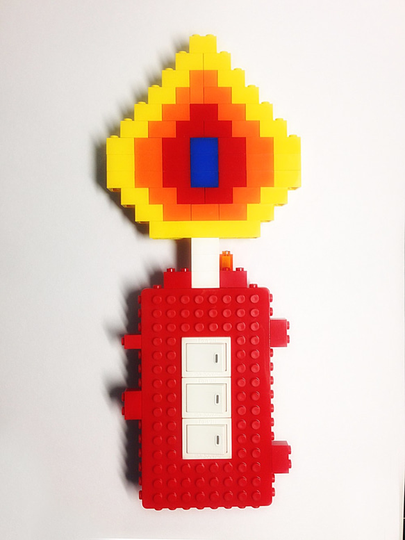 Qubefun三穴電源ブロックハウジングカバー（赤ファッション） 5枚目の画像