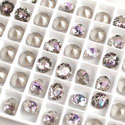 カンタロープ　スワロフスキー　8ミリ カラーチェンジスワロフスキーソロバン 5mm カンタロープ 30個 ビーズ