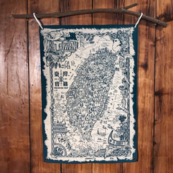 台湾宝の地図 ワンピース（張青） 2枚目の画像