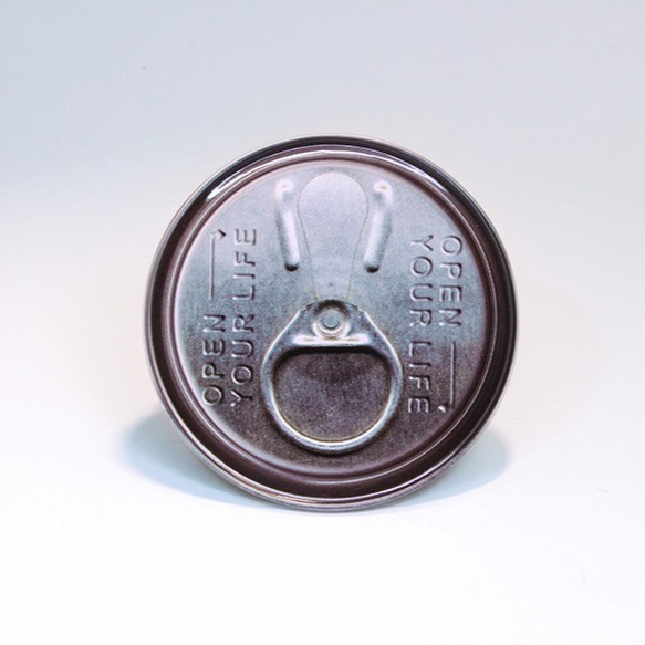 イージーオープン缶ラウンドコースター 1枚目の画像