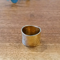 Thick Ring (Brass) 文字入り 2枚目の画像