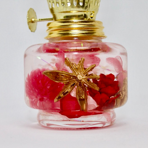 アンティーク風ハーバリウムランプ その他インテリア雑貨 michi michi  