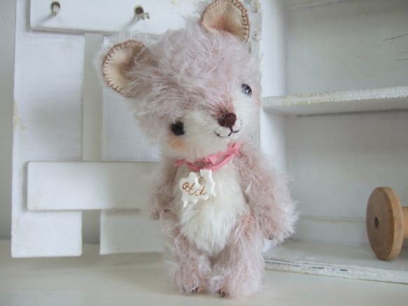 ねずみ　ハンドメイド　テディベア　作家様作品 ねずみ ハンドメイド テディベア 作家様作品 （ネズミの