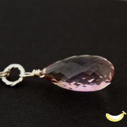 【H様専用】最高品質AAAAA アメトリン極上ブリオレットカット Lサイズ silver925ネックレス 5枚目の画像